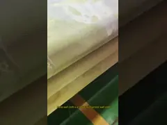 Glass Laminted Bronze Metal Textile Fabric 4000mm Max Width