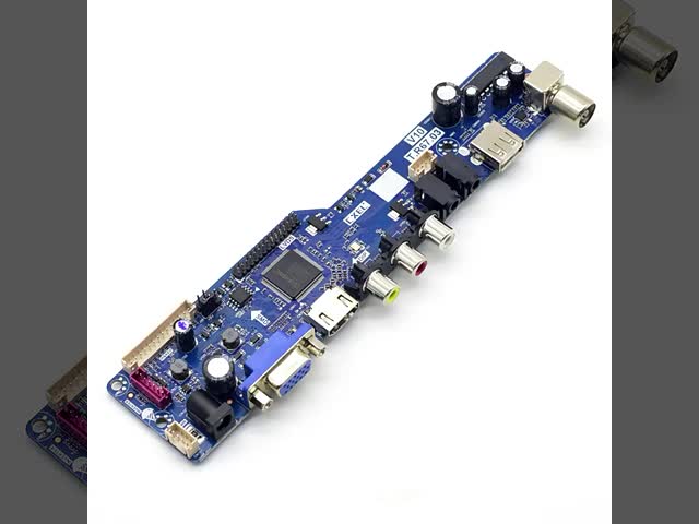 ユニバーサル 32 インチ 1+8G スマート LED テレビ回路板 12V 電圧を持つPCBベースのマザーボード