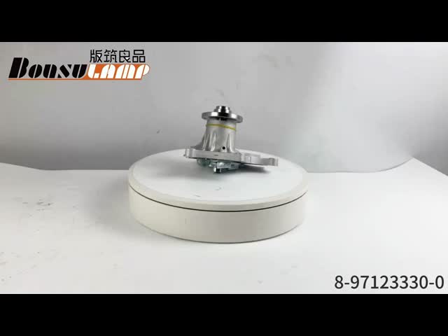8-97123330-0 conjunto 8971233300 da bomba de água para ISUZU NHR NKR 100P 4JB1 vídeo