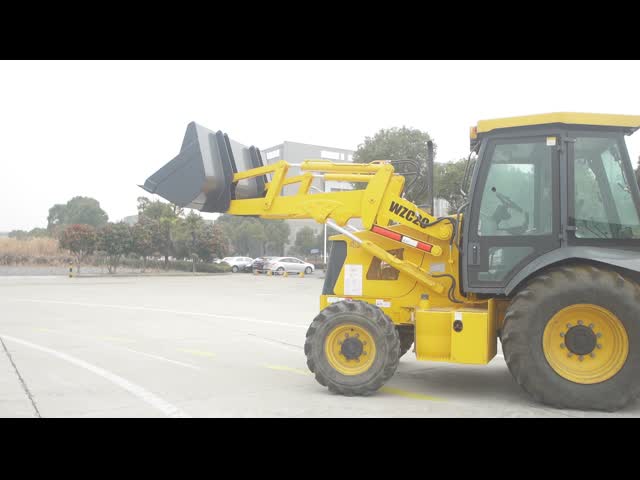シノマック チャンリン ミニ バックホー ローダー WZC20 バケツ 1.0M3 掘削バケツ 0.3 M3