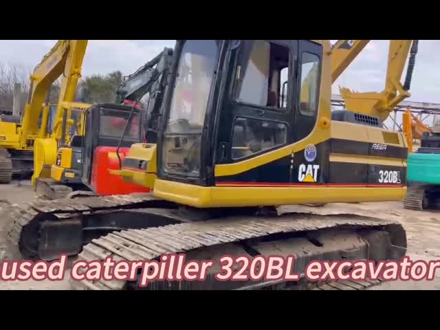 Top- 2020 Caterpillar 320bl Crawler Excavator do Japão com 1,2M3 Capacidade de Balde