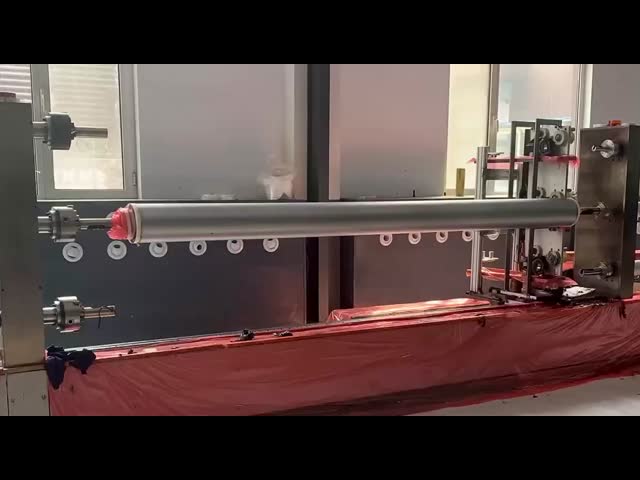 45# BOPP BOPET 生産ライン用 鋼製 CFRP カーボンファイバー ローラー EPDM ゴム コーティング