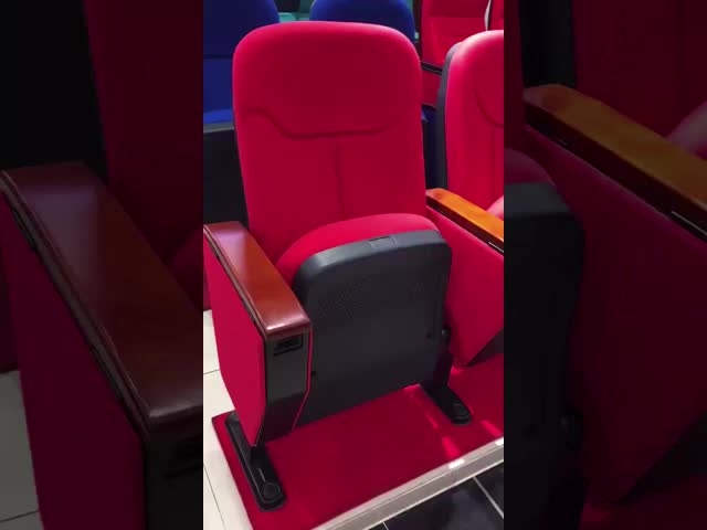 Fabric Auditorium Lecture Hall Seating Chairs Furniture With Tablet Foldable
