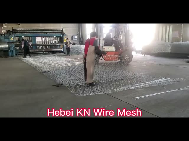 80x100 galvanizou Gabions enchido pedra, parede de retenção das cestas de Gabion