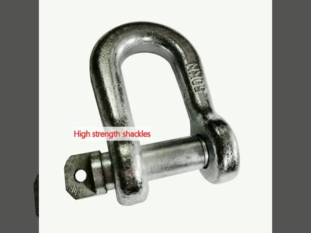 High Strength Shackles 300KN 200KN 160KN 100KN 80KN Lifting Shackles