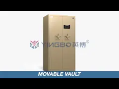 Aço maciço caixa de segurança porta de cofre móvel para casa banco de escritório