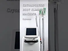 Cryolipolysis Machine Cryo Lipolaser RF Cavitation 4 In 1 Fat Freezer System For Body Slimming