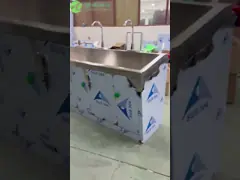 Stainless Steel 304 Medical Sink with Water Heating Device