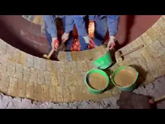 Punching Refractory Bricks Silicon Carbide Mullite Brick for Furnace