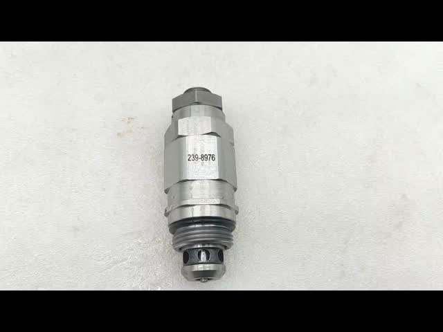 239-8976 239-8920 Válvula de control para excavadora CAT E390 E330 E345 Válvula de alivio El video