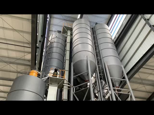 フル オートマチック10T/Hタイル付着力の乾燥した乳鉢の生産ライン
