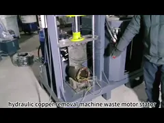 Electric Motor Wrecking Motor Winding Removal Machine Washing Machine Motor Recycling