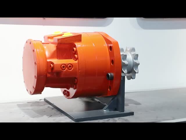 Motor de movimentação hidráulico avaliado 25 MPa da pressão no fluxo da distribuição do disco