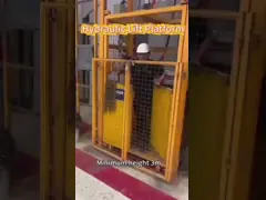 2T Mezzanine Boden Güterlift 5m 2000KG Lagerhaus Güterlift