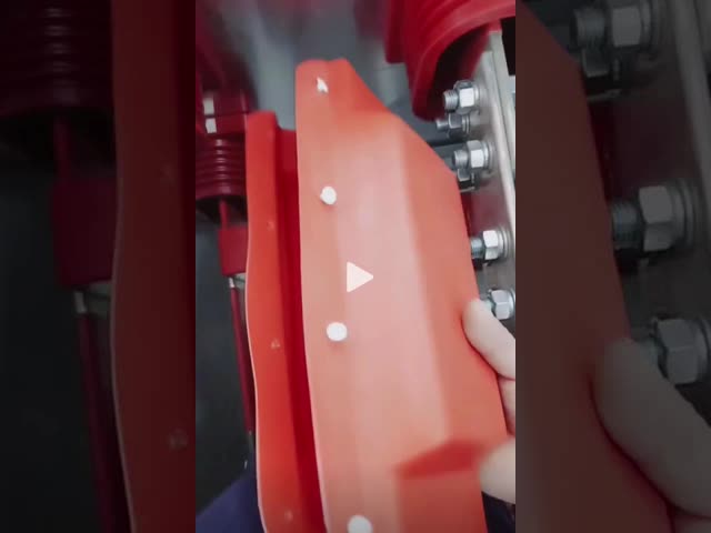 レッド バスバー 共同キット 保護カバー 