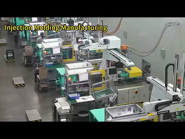 プラスチック注射型CNC部品の加工