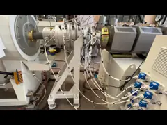 Машины для изготовления труб из ПВХ с параллельной экструзионной винтовой экструзионной установкой для электропроводов водоснабжения канализации декоративных химикатов