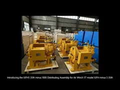1ton Rated Capacity Distributing Assembly For Air Winch 5T MODEL XJFH-5/35KFZP