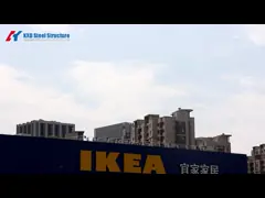 Ticari Çelik Çerçeve Yüksek binalar Çok katlı prefabrik çelik yapılar