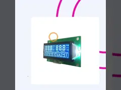 OEM LCD Seven Segment Display HTN Blue 5V LCD Screen With PCB Board
