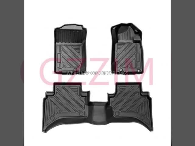 自動車用品 パーソナライズされた足のマット パッド 三?? トライトン RHD 床用品
