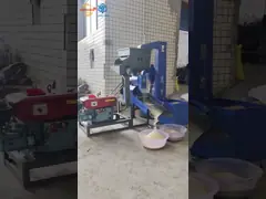 22HP Diesel Engine Commercial Rice Mill Machine 800kg Per Hour
