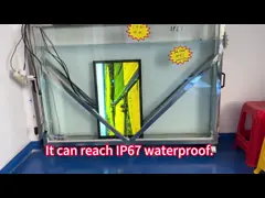 IP67 Full HD Led Outdoor Digital Display Screen 1920x1080 HDMI para publicidade