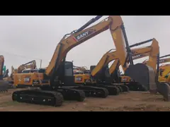 New Arrival Used SANY Brand Sy215H Excavator 21 Ton Heavy Earth Moving Machine For Sale video