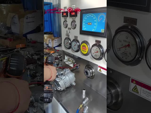 O auto compressor da C.A. HS18 para o condicionamento de ar de Hyundai Terracan 24V bombeia 8PK 110MM