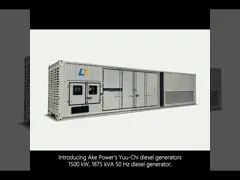 China Yuchai Silent Diesel Engine Generator Set 1500KW/1875KVA 50HZ 1500RPM for sale