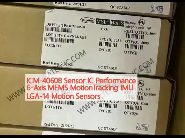 Датчик IC IAM-20381 Датчики движения 3-осевого Accelerometer MotionTracking