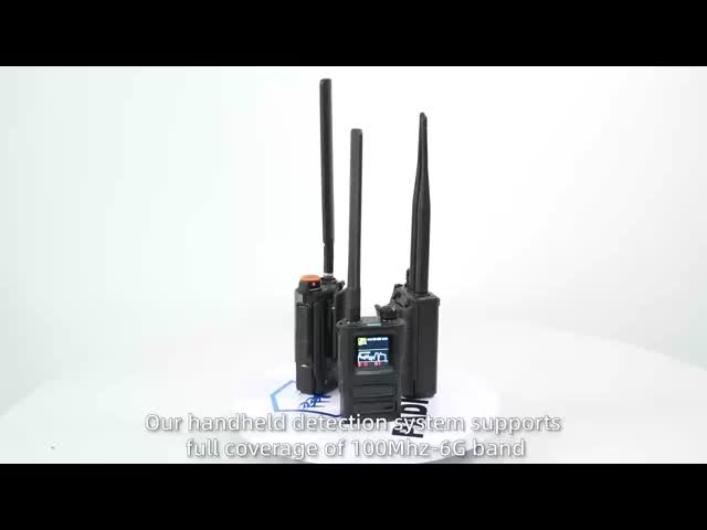 30om-6GHz超広範囲検出 脅威対策 ハンドヘルドドローン検出器