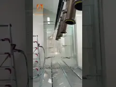 Промышленная электростатическая линия покрытия порошком с автоматической работой