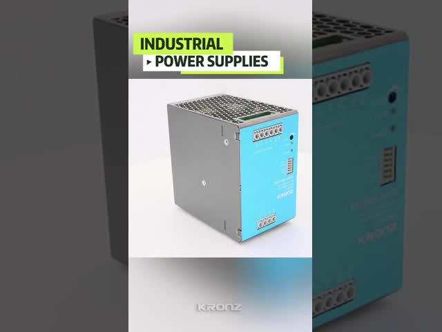 産業用電源 AC/DC 480W ディンレール 24V/20A 出力 DC OK 機能