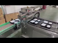 0.04mm MAP Tray Sealer Machine 220V/50HZ Power Supply 0.4-0.6Mpa Air Pressure