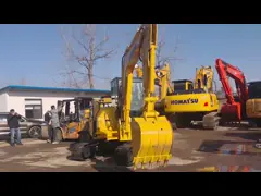 5 tonnes de petites excavatrices utilisées Komatsu PC56 Mini-excavatrice efficace à prix abordable video