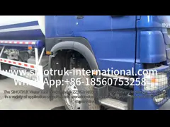 SINOTRUK HOWO Water Tank Truck 4x2 RHD 300HP 10CBM For Durable Water Transportation
