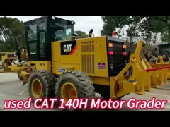 Food Beverage Used Caterpillar 140H Motor Grader In Good Condition 17000 KG