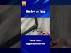 Black Mounted Aluminum Alloy Airbag Hand Pump Inflatable Door Opener for Family