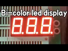 Common Cathode Blue LED Display 7 Segment Triple 0.56