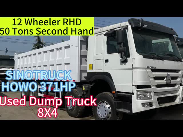 31tons 8X4 シノトラック ダンプトラック ホウ 12ホイール トリパー トラック 高容量