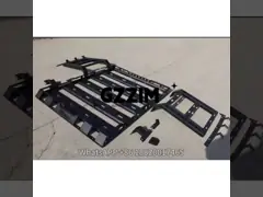 Dachmontage Fahrzeugzubehör Aluminiumlegierung Dachregal für Jeep Wrangler JK JL