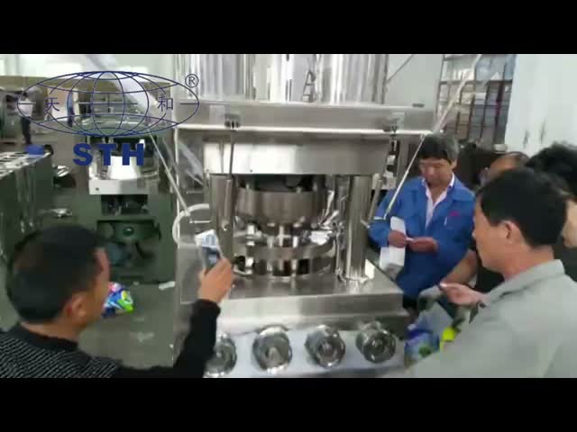 Double layer Diswashing Tablet Press Machine
