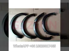 LED-Licht-Design ABS Plastik-Rad-Fender-Flamme für NP300 Navara 2021