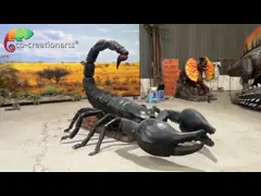 Animatronik Böcek Simülasyonu Akrep Bahçe Etkileyici Tema Parkı Dekorasyonları