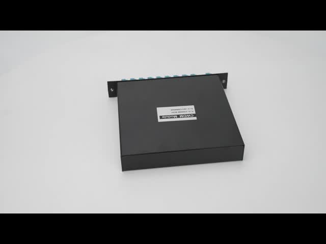 超低損失 CWDM OADM 8チャネル Mux Demux LGX ボックス 2.4dB ネットワーク保護用