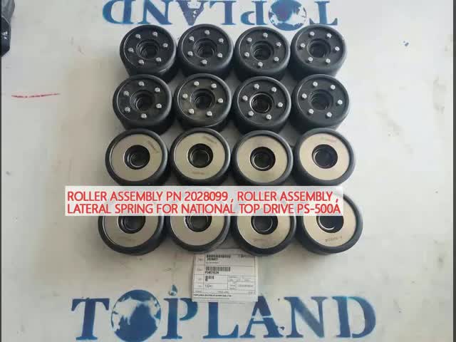 Conjunto de rodillos PN 2028099 Muelle lateral para el accionamiento superior nacional PS-500A El video