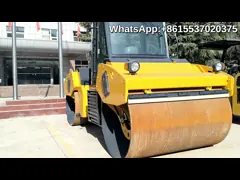 14Ton Hydraulic Double Drum Vibratory Roller LTC214 with Cummins 110kW Hot Sale In Tanzania