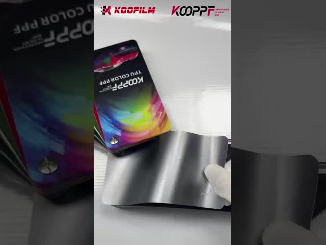 K062 AMG グレー カラー TPU PPF 8.0ml 厚さ カーデコレーション 保護フィルム