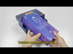 Emballage en papier de luxe sur mesure boîte cadeau à fermeture magnétique boîte magnétique en papier à logo sur mesure pour emballage de parfums cosmétiques